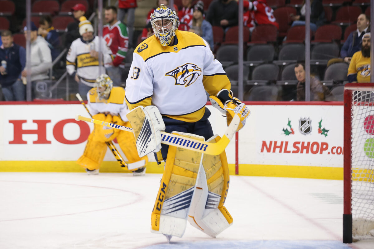 David Rittich Nashville Predators