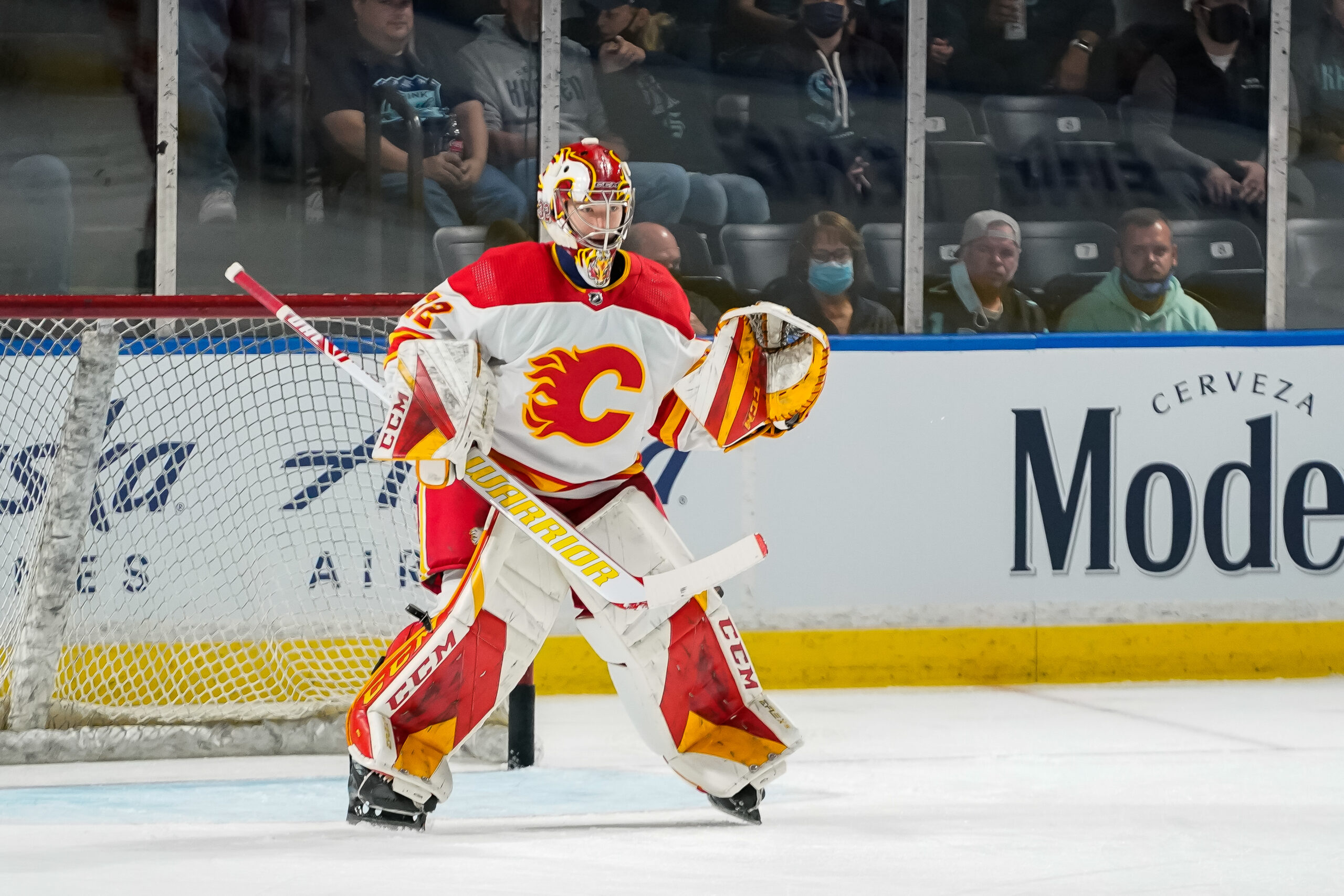 Calgary Flames Contemplate Sending Goalie Prospect Dustin Wolf to AHL for Season Start