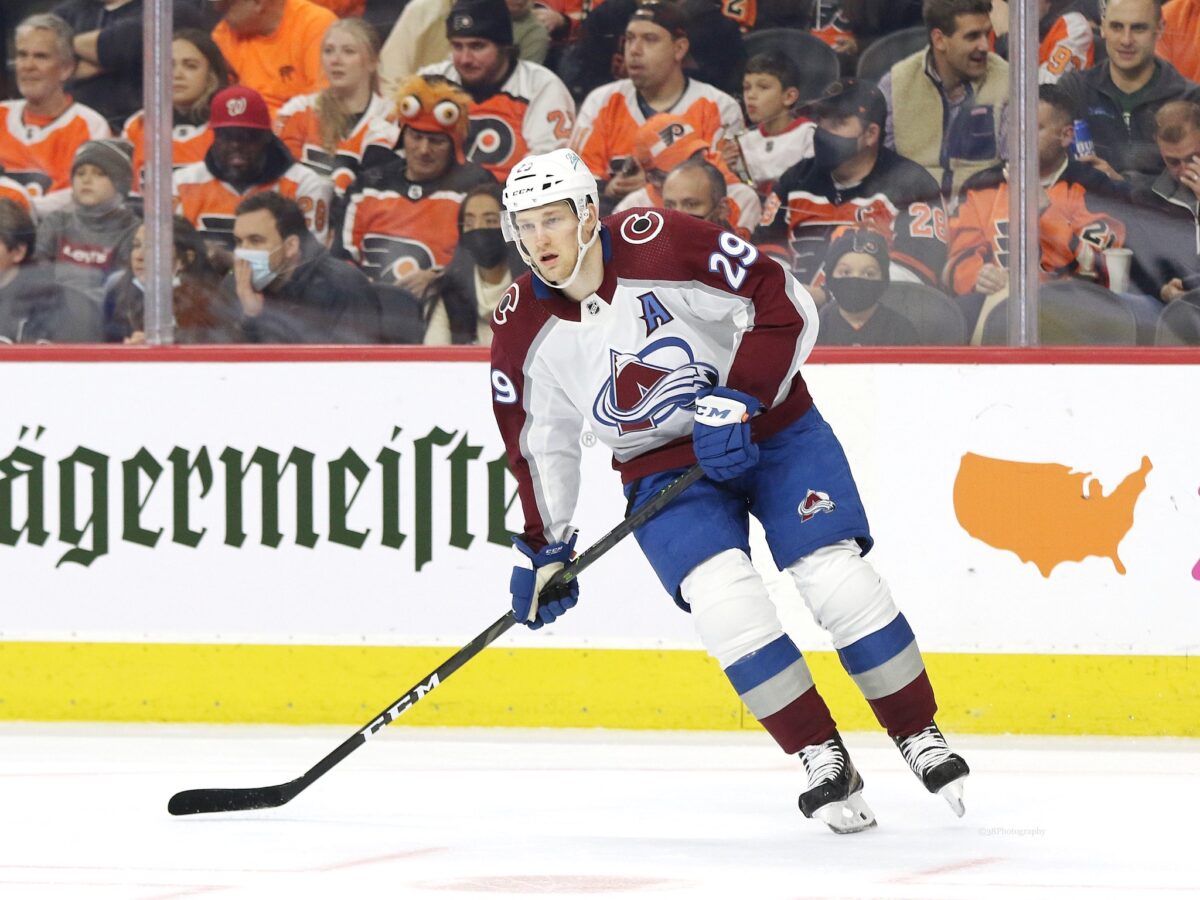 Nathan MacKinnon Colorado Avalanche