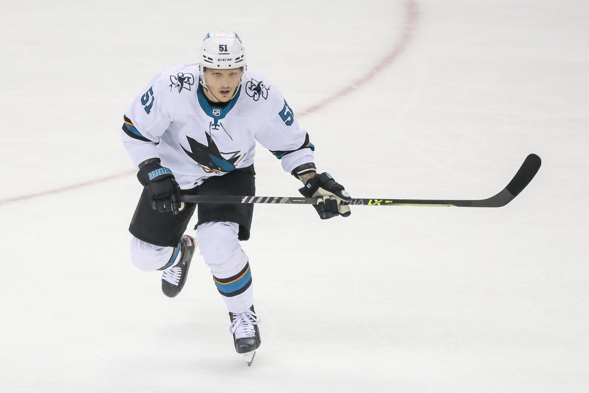 Radim Simek San Jose Sharks-Sharks Must Give Ryan Merkley an NHL Roster Spot