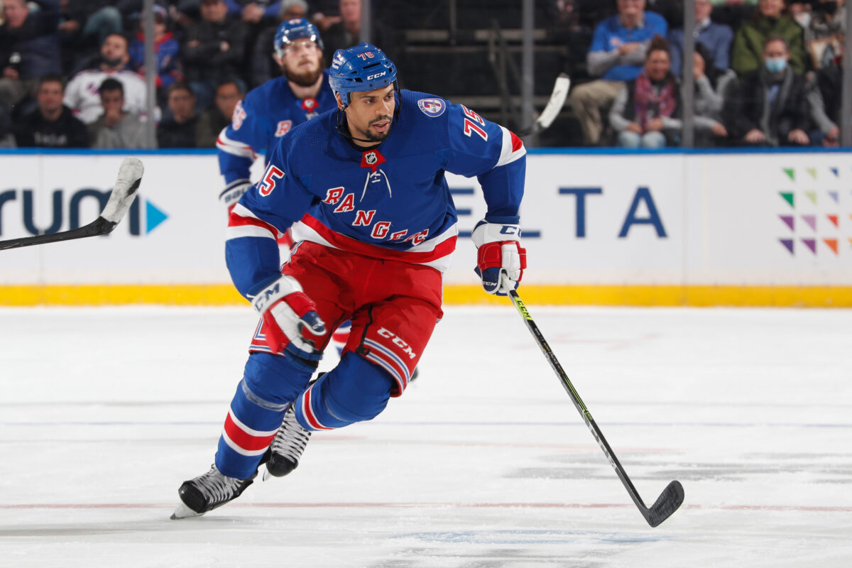 Ryan Reaves New York Rangers