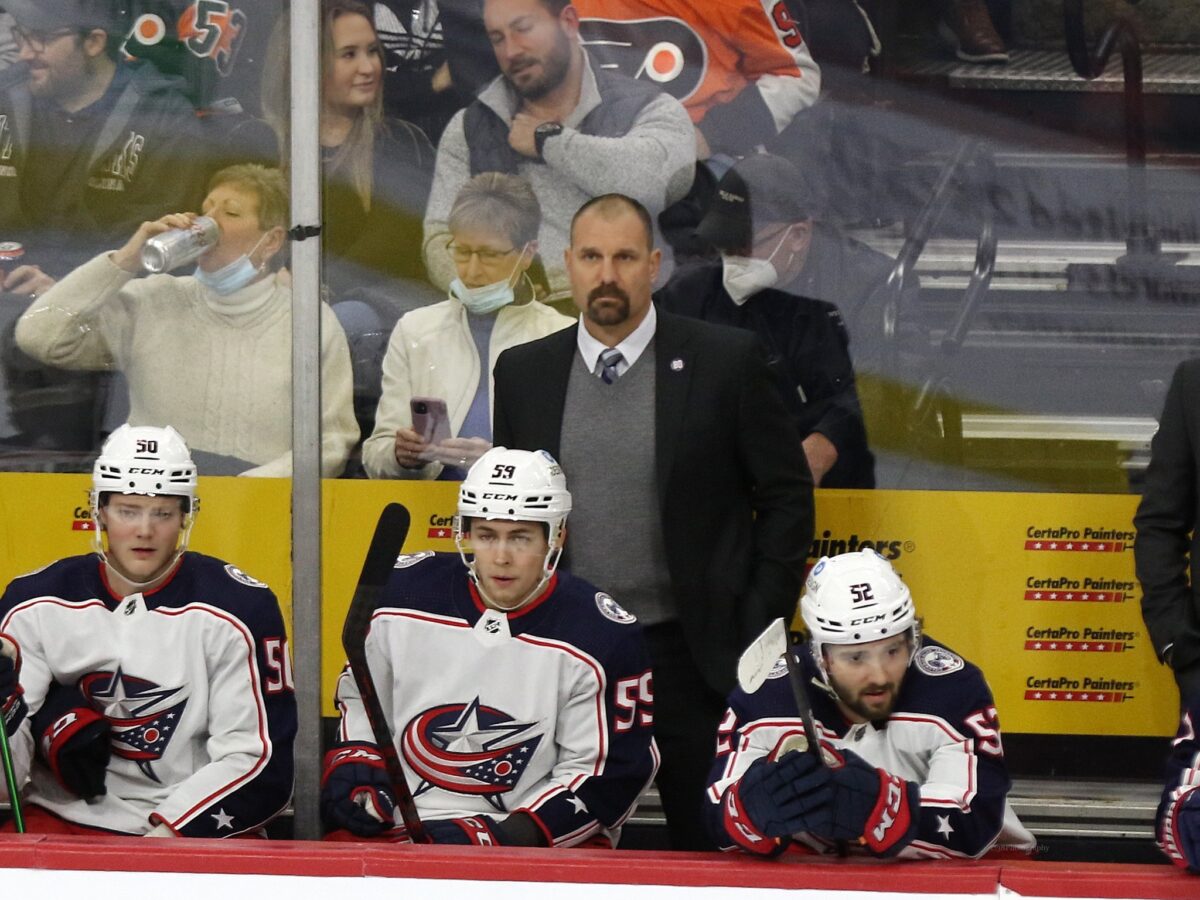 Brad Larsen Columbus Blue Jackets