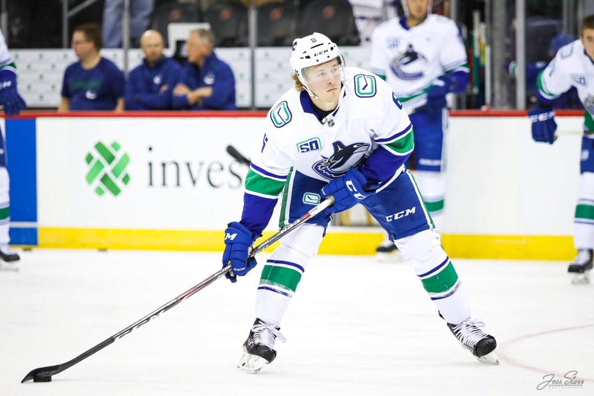 Brock Boeser Vancouver Canucks