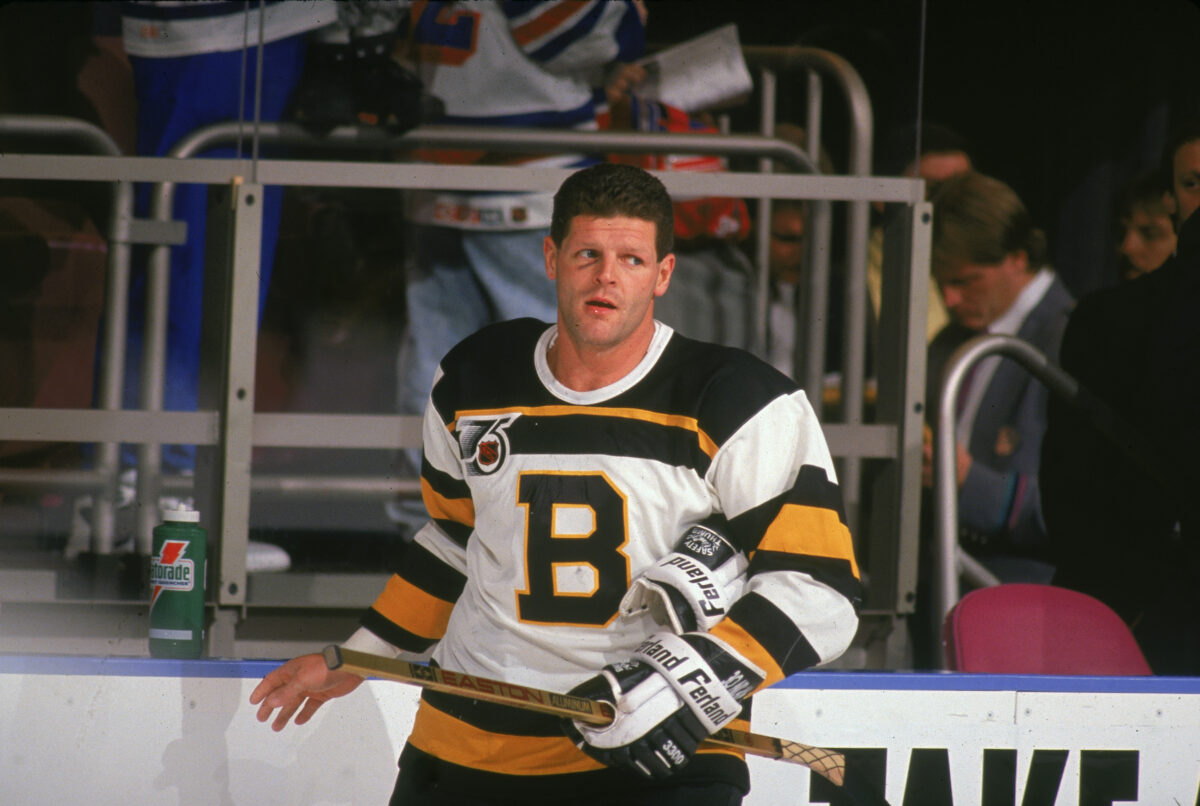 Chris Nilan Boston Bruins