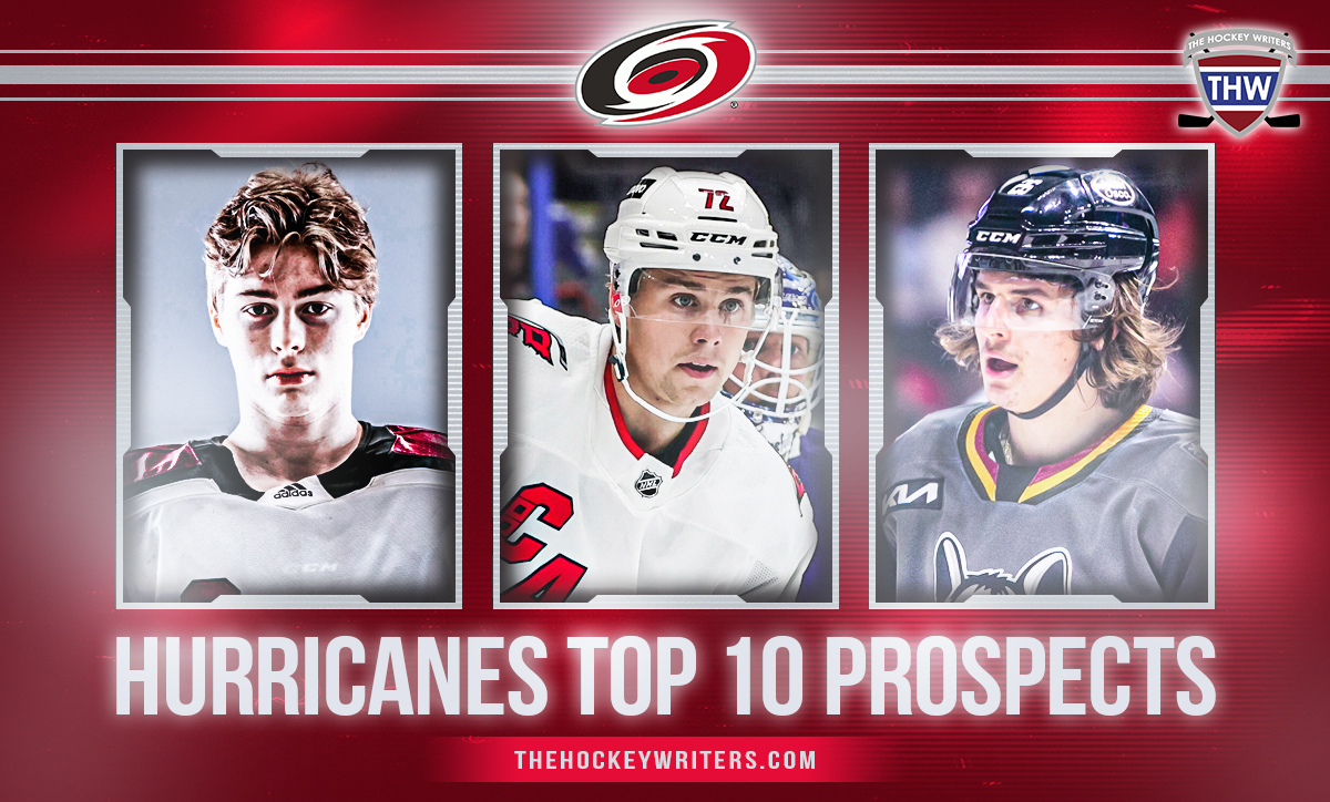 Carolina Hurricanes Top 10 Prospects Scott Morrow, Jamieson Rees, and Jack Drury