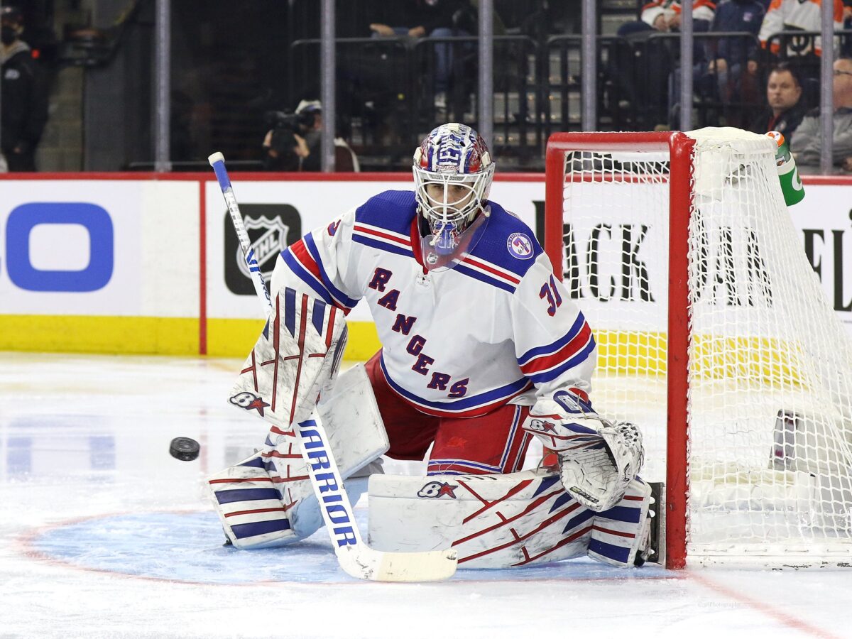 Igor Shesterkin New York Rangers-Dallas Stars Game Day: 3/12/22 vs New York Rangers