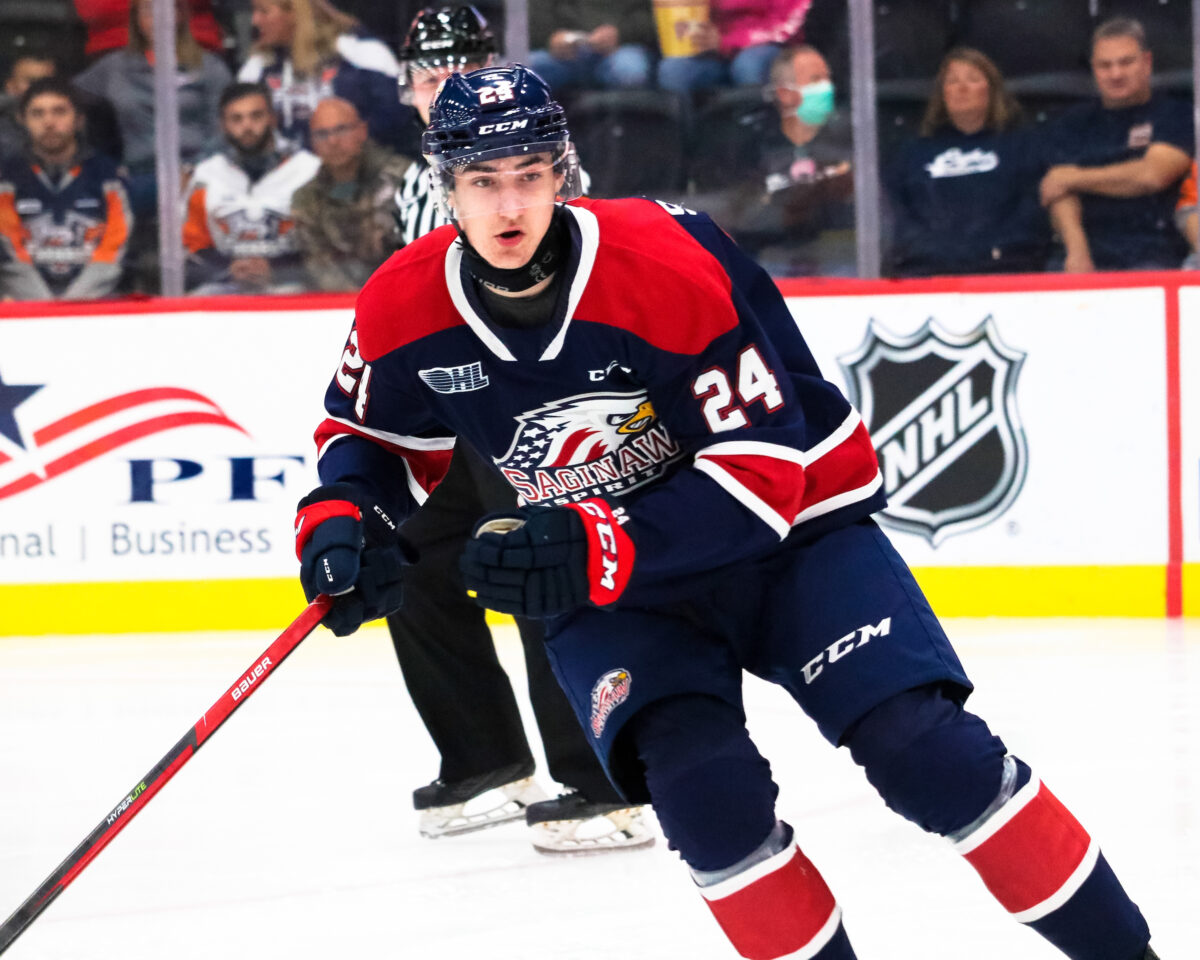 Matyas Sapovaliv Saginaw Spirit