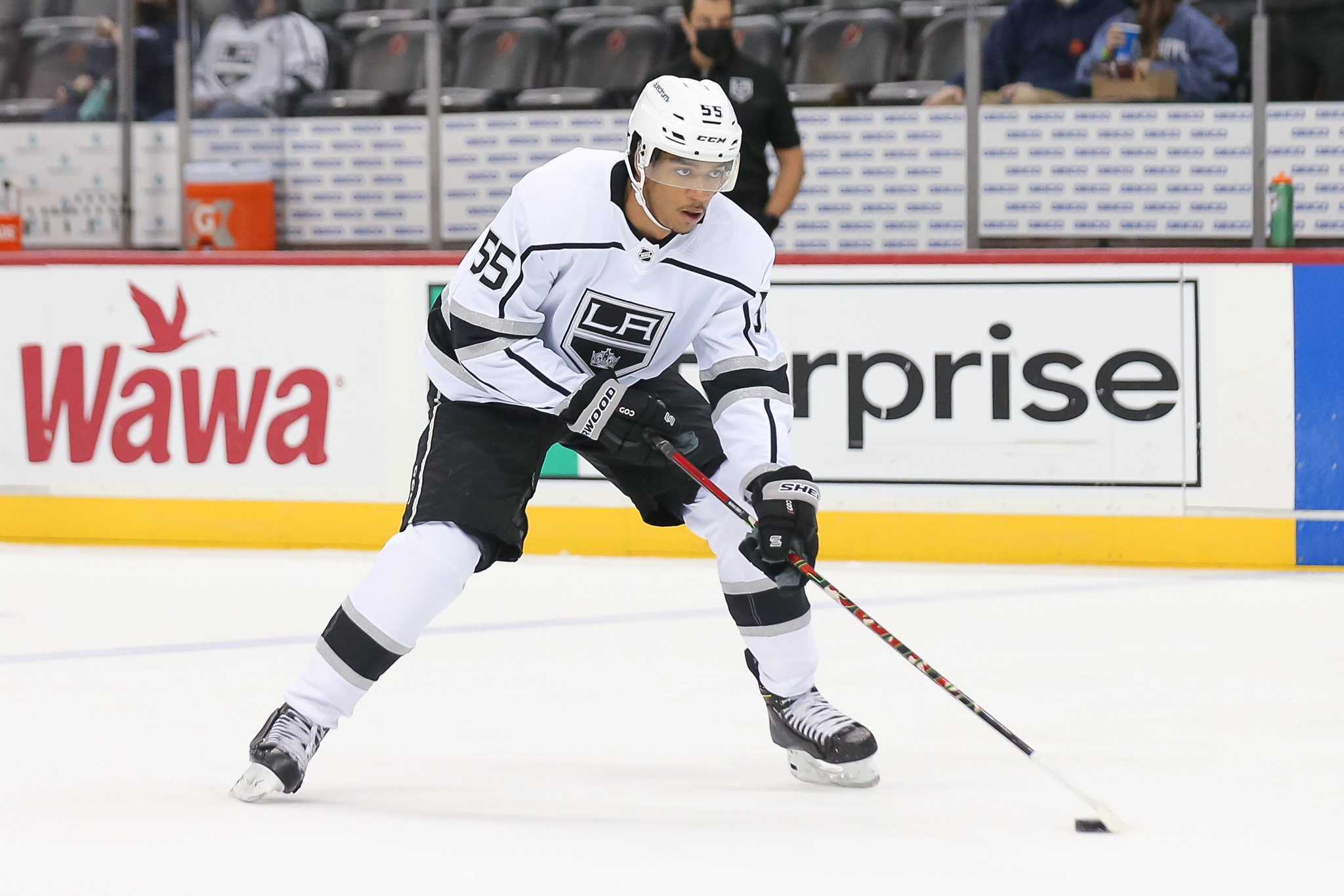 Worlds collide as Pelham third grader Quinton Byfield meets LA Kings star Quinton  Byfield – Pelham Examiner