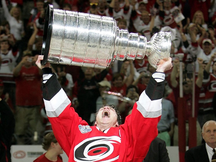 Omar on X: The league definitely didn't give Rod Brind'Amour that fine to  his face  / X