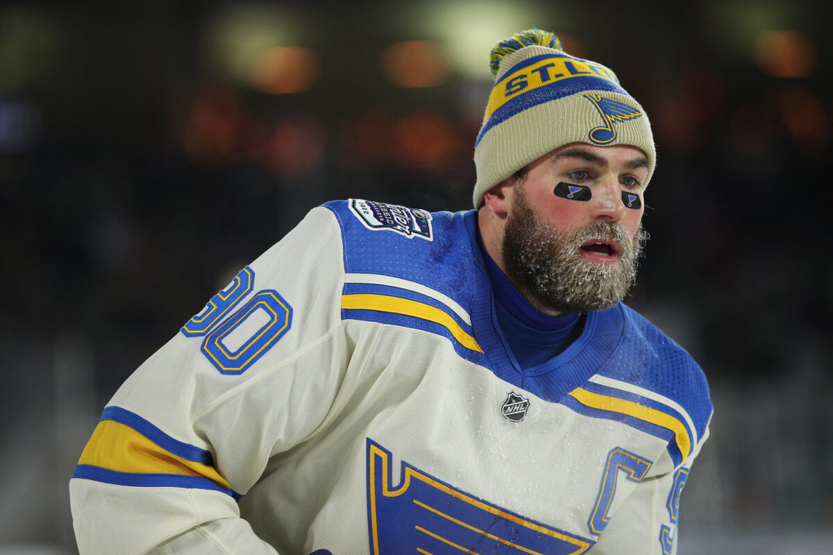 Ryan O'Reilly St. Louis Blues Winter Classic