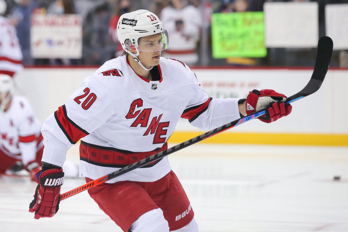 Sebastian Aho Carolina Hurricanes