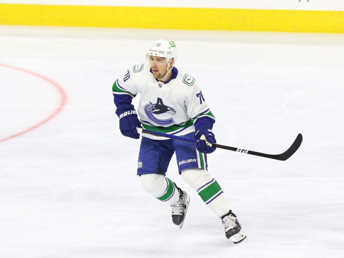 Tanner Pearson Vancouver Canucks