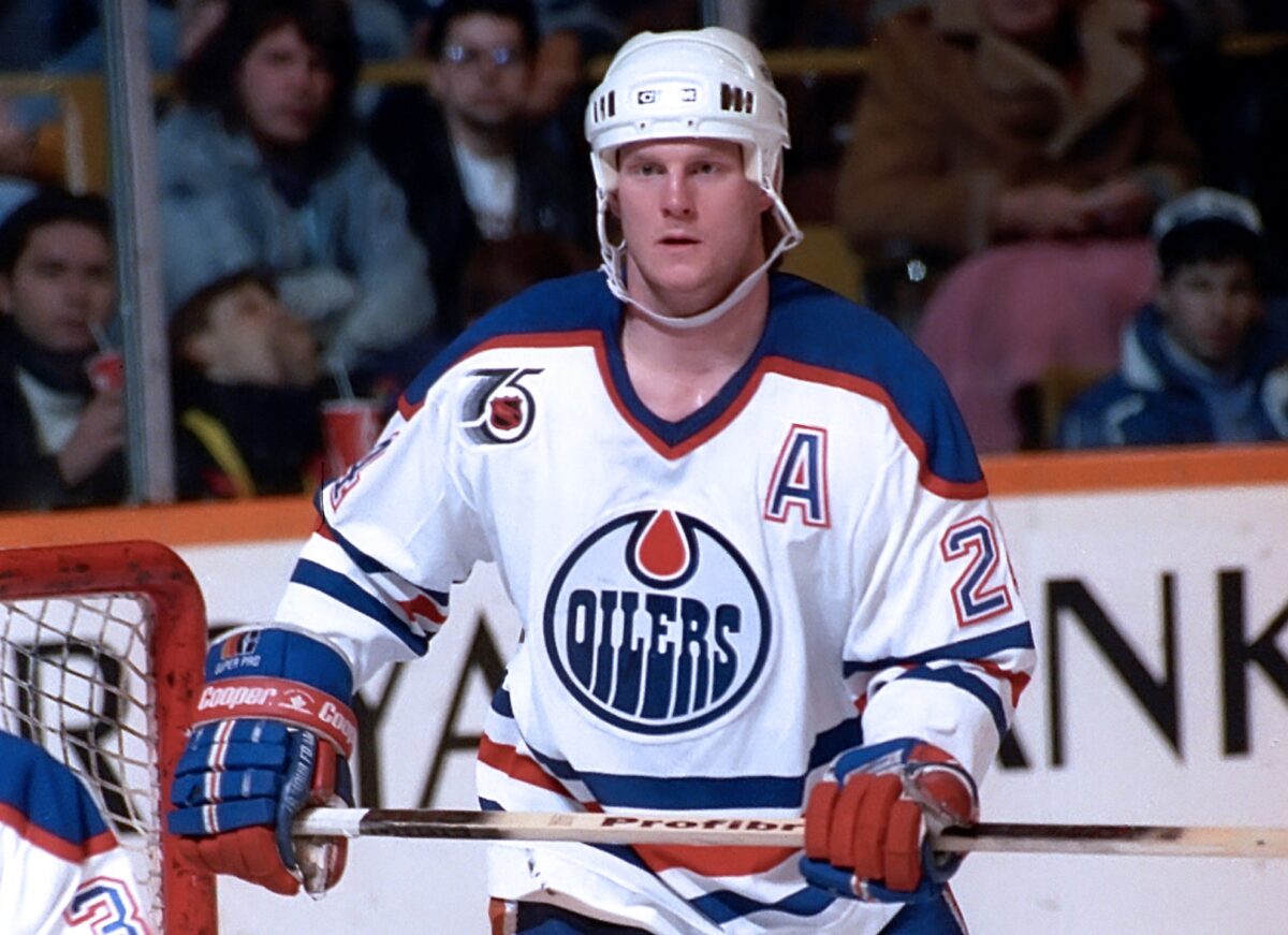 Dave Manson Edmonton Oilers