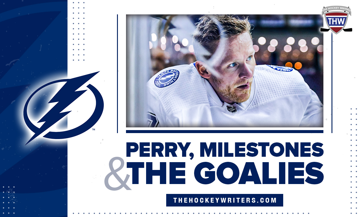 Corey Perry, Milestones & The Goalies