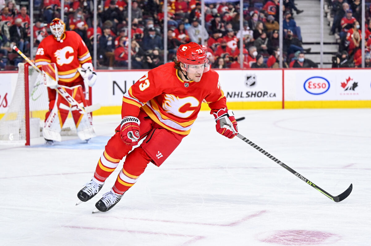 Tyler Toffoli Calgary Flames-Dallas Stars Playoff Game Day: Game 3 vs Calgary Flames