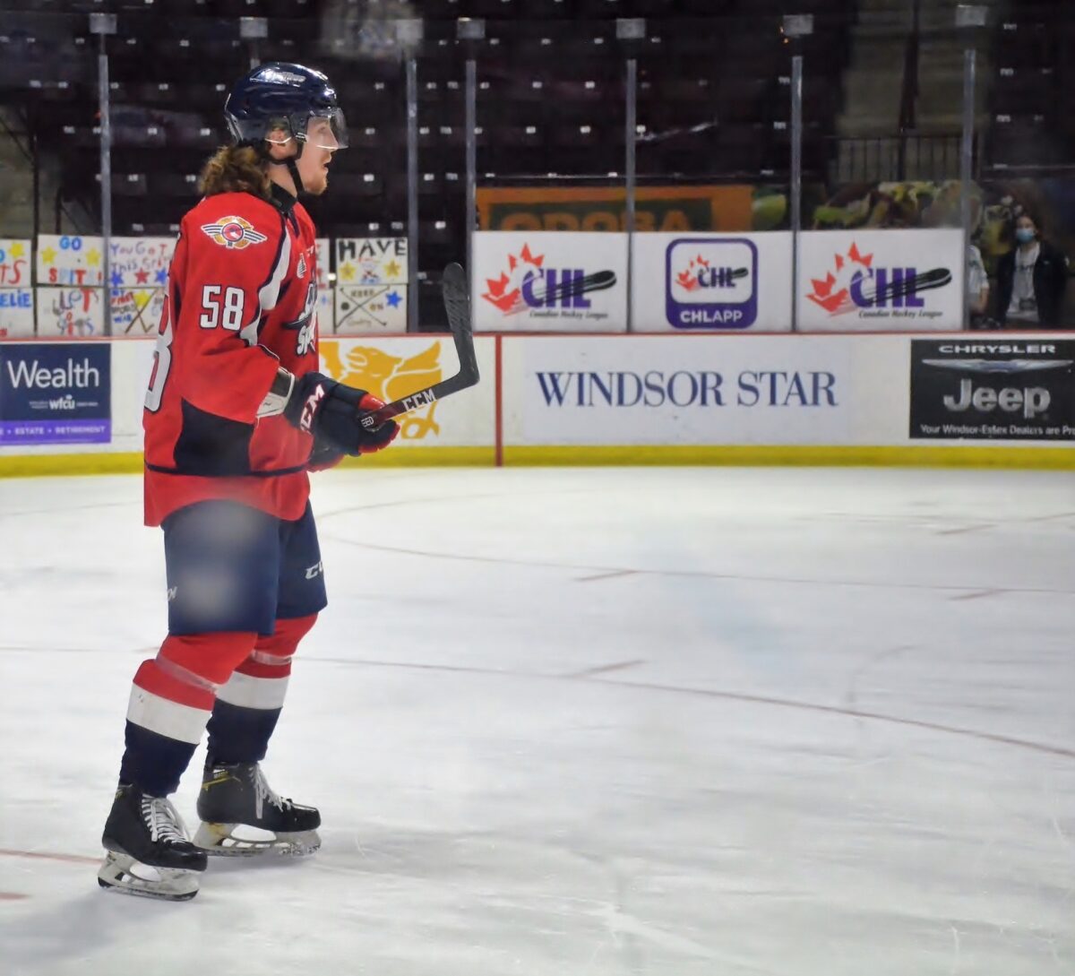 Andrew Perrott Windsor Spitfires