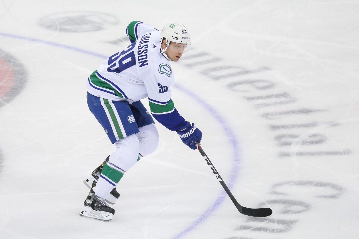 Alex Chiasson Vancouver Canucks