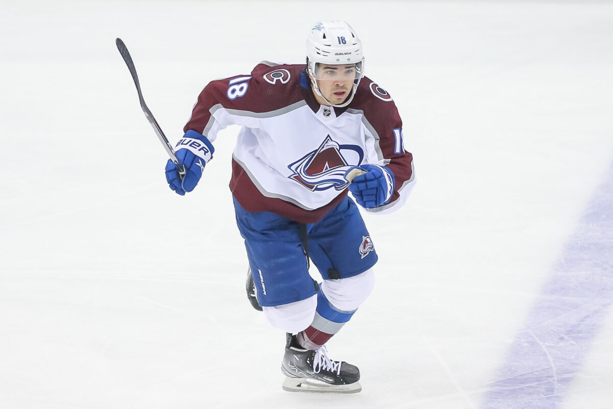 Alex Newhook Colorado Avalanche