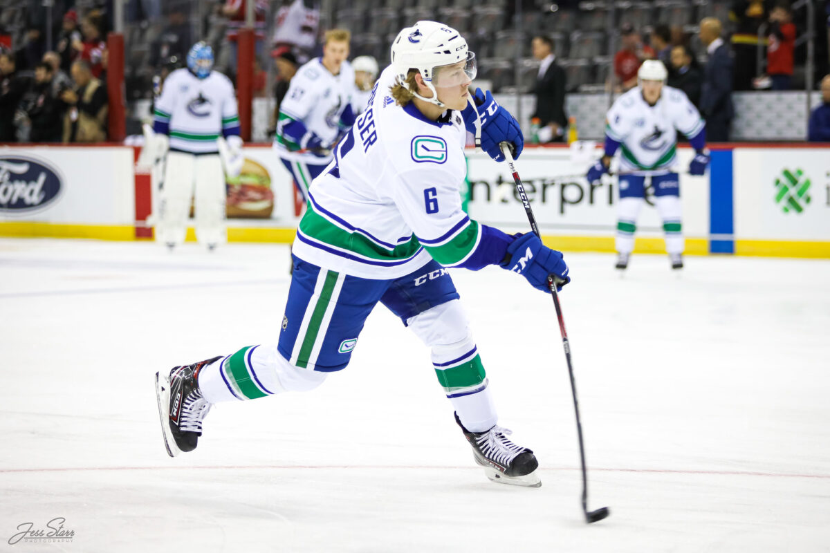 Detroit Red Wings trade target Brock Boeser