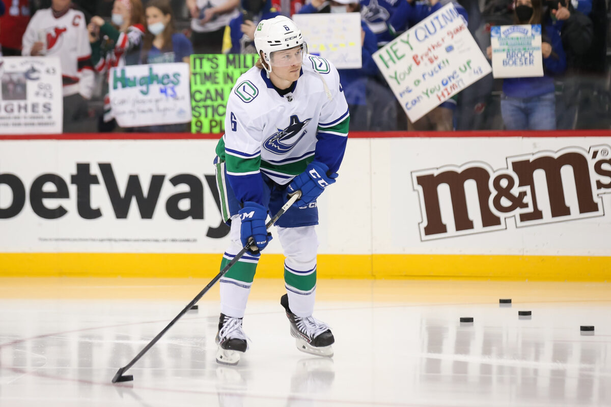 Brock Boeser Vancouver Canucks