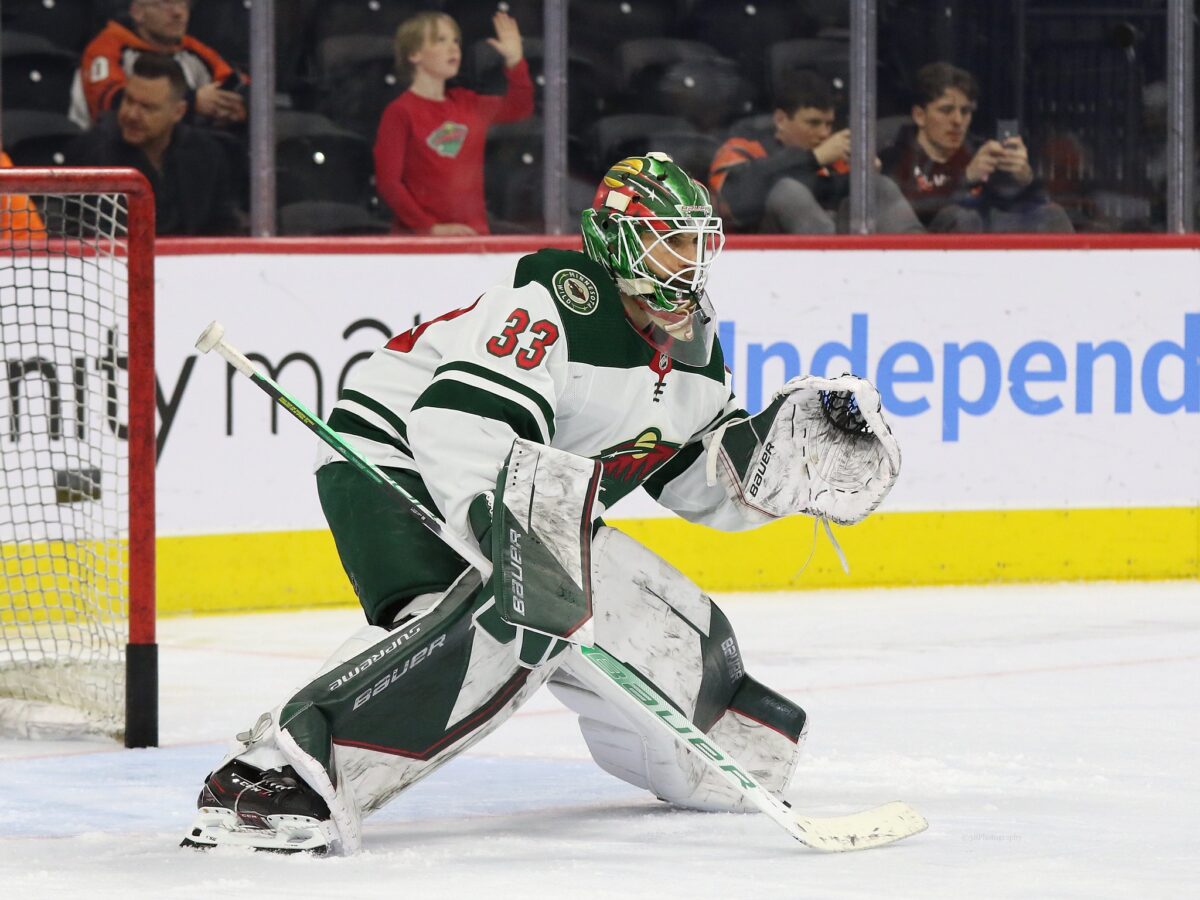 Cam Talbot Minnesota Wild