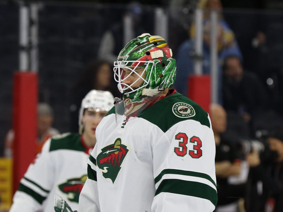 Cam Talbot Minnesota Wild