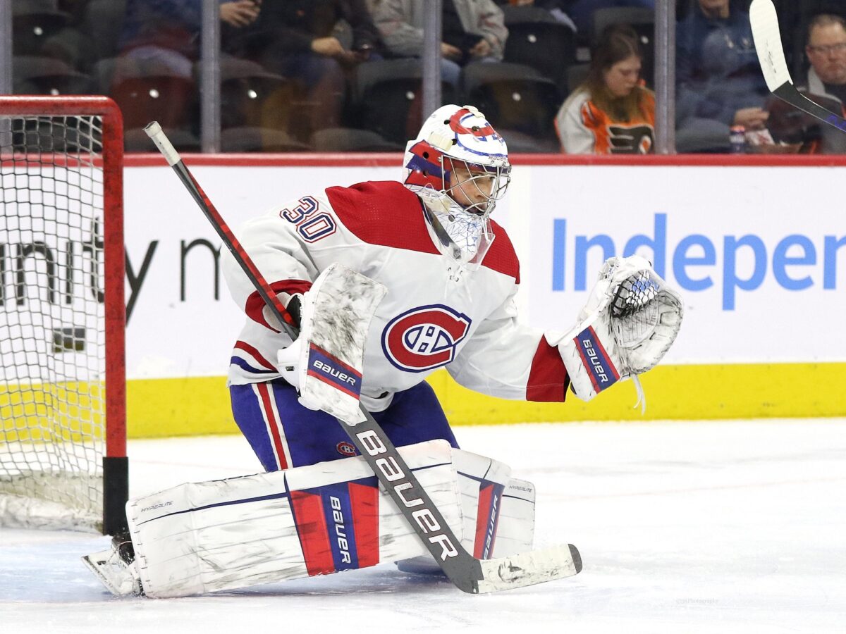 Cayden Primeau Montreal Canadiens