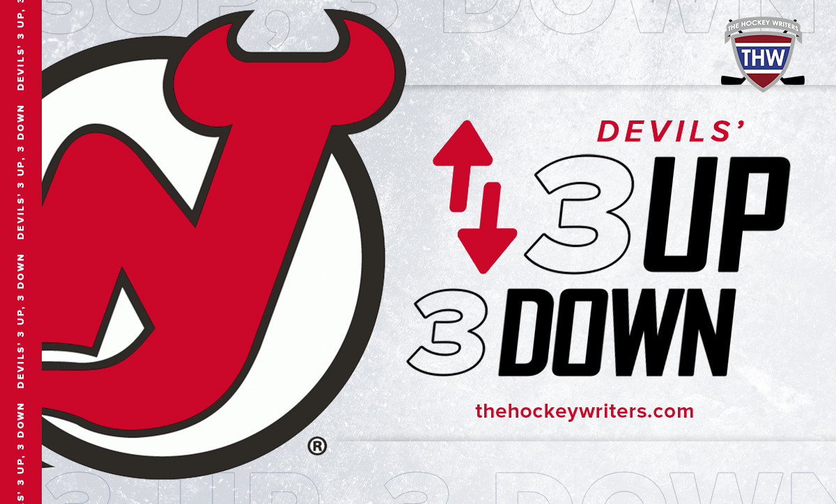 New Jersey Devils 3 up 3 down