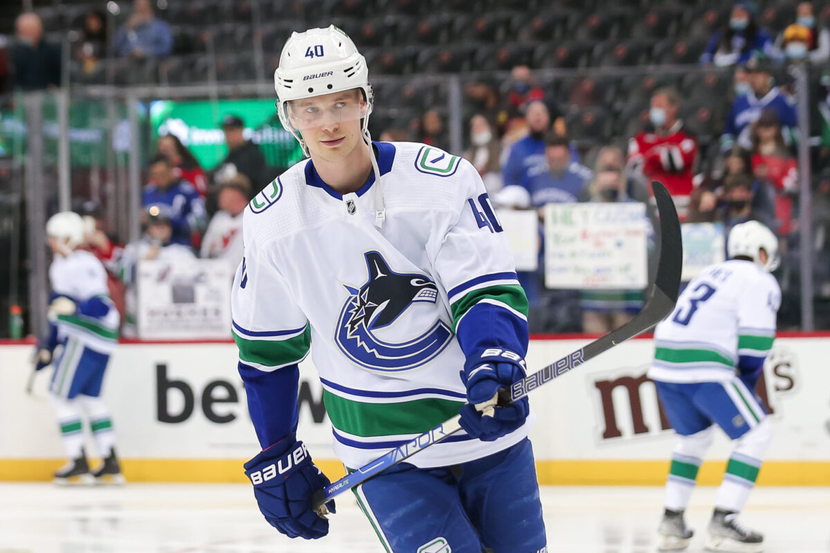 Elias Pettersson Vancouver Canucks