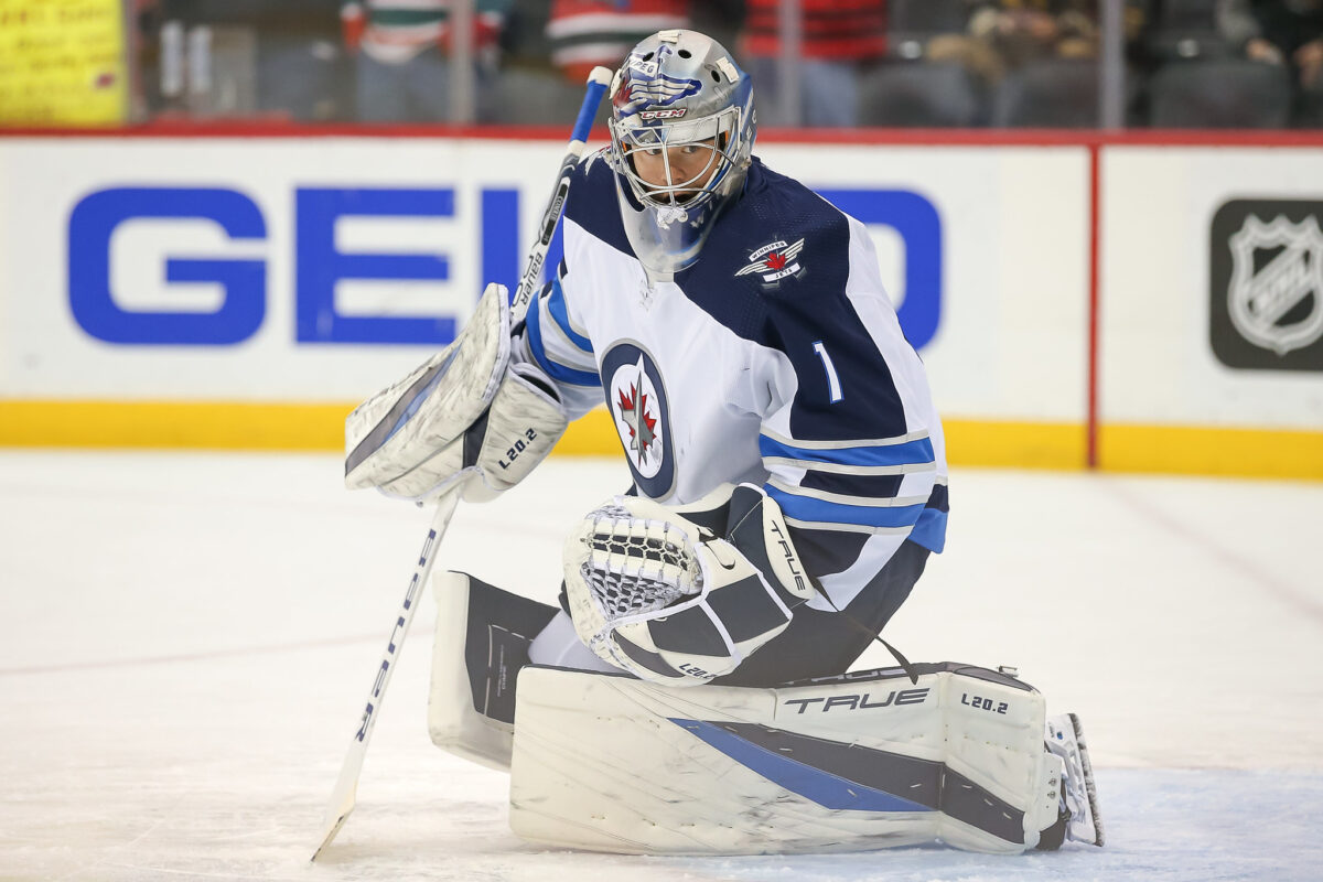 Eric Comrie Winnipeg Jets