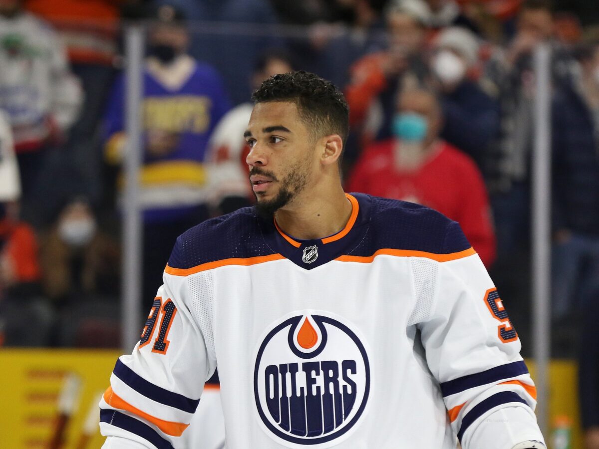 Evander Kane Edmonton Oilers