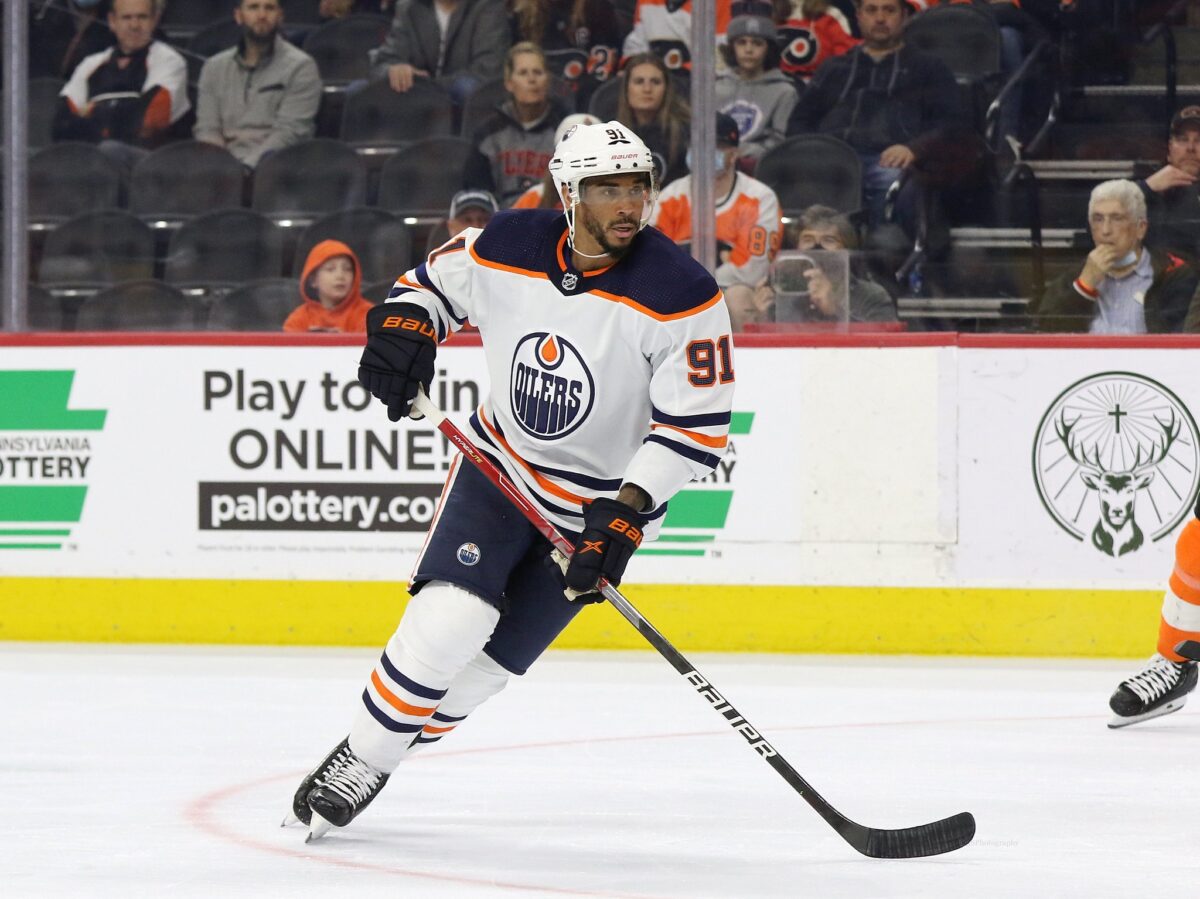 Evander Kane Edmonton Oilers