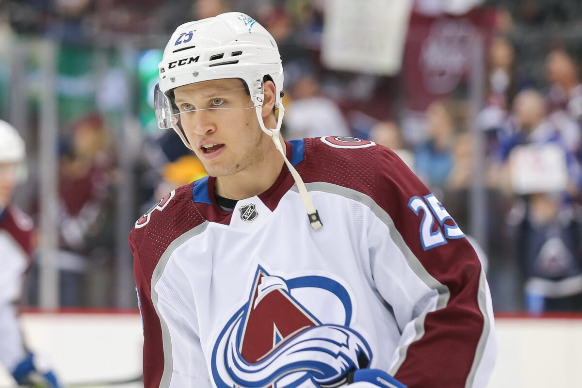 Logan O'Connor Colorado Avalanche