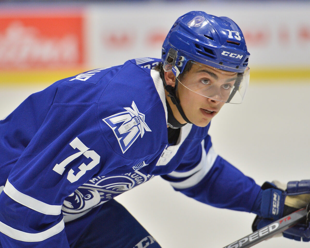 Luca Del Bel Belluz Mississauga Steelheads