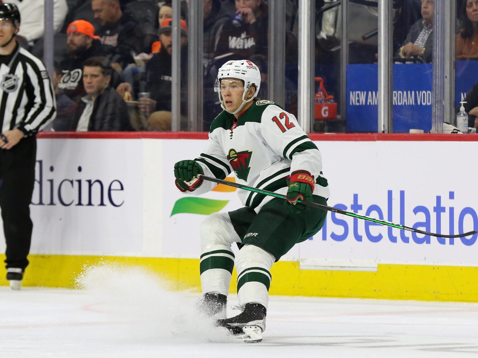 Minnesota Wild 2021 22 Player Report Card Matt Boldy