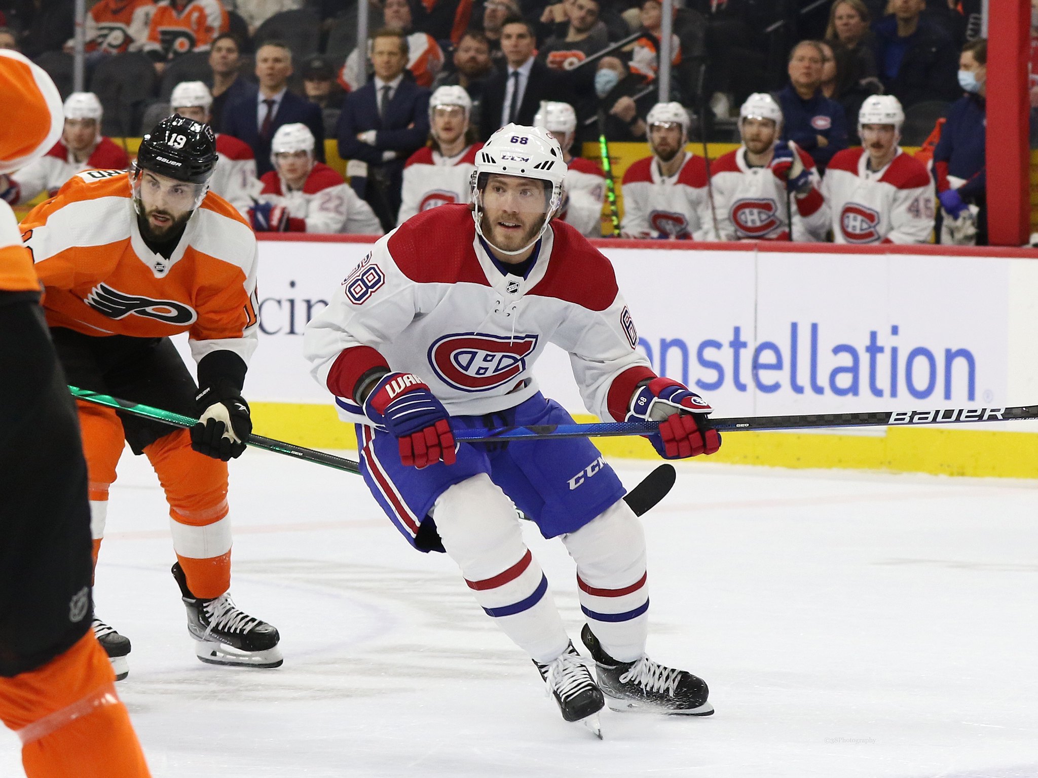 Canadiens' Mike Hoffman shows off gnarly scar after cross-check to the face