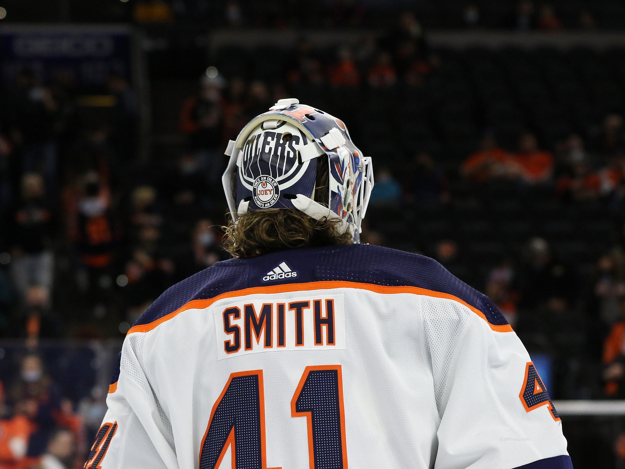 Mike Smith #41 - 2021-22 Edmonton Oilers Game-Worn White Set #3 Jersey (One  Of Two Jerseys Worn Throughout SetWorn For Regular Season & Play-offs  Round #1 vs LA, Round #2 vs Calgary) - NHL Auctions