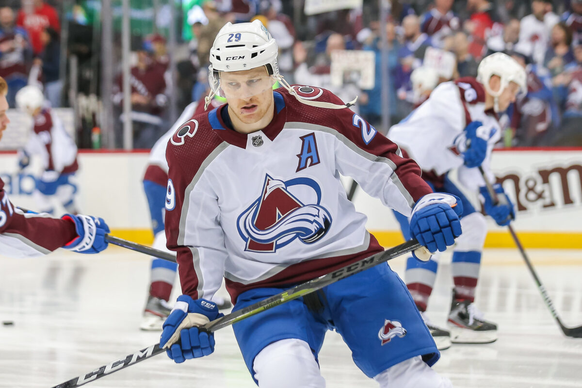 Nathan MacKinnon Colorado Avalanche