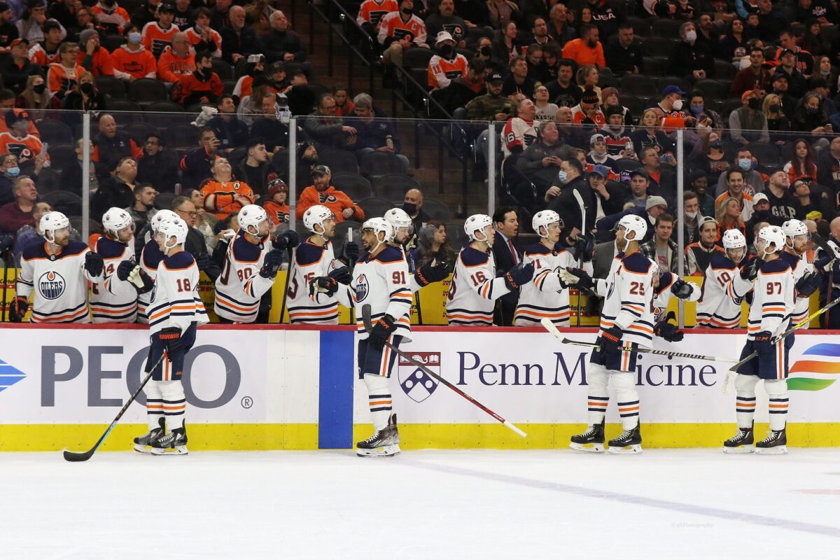 Edmonton Oilers Bench