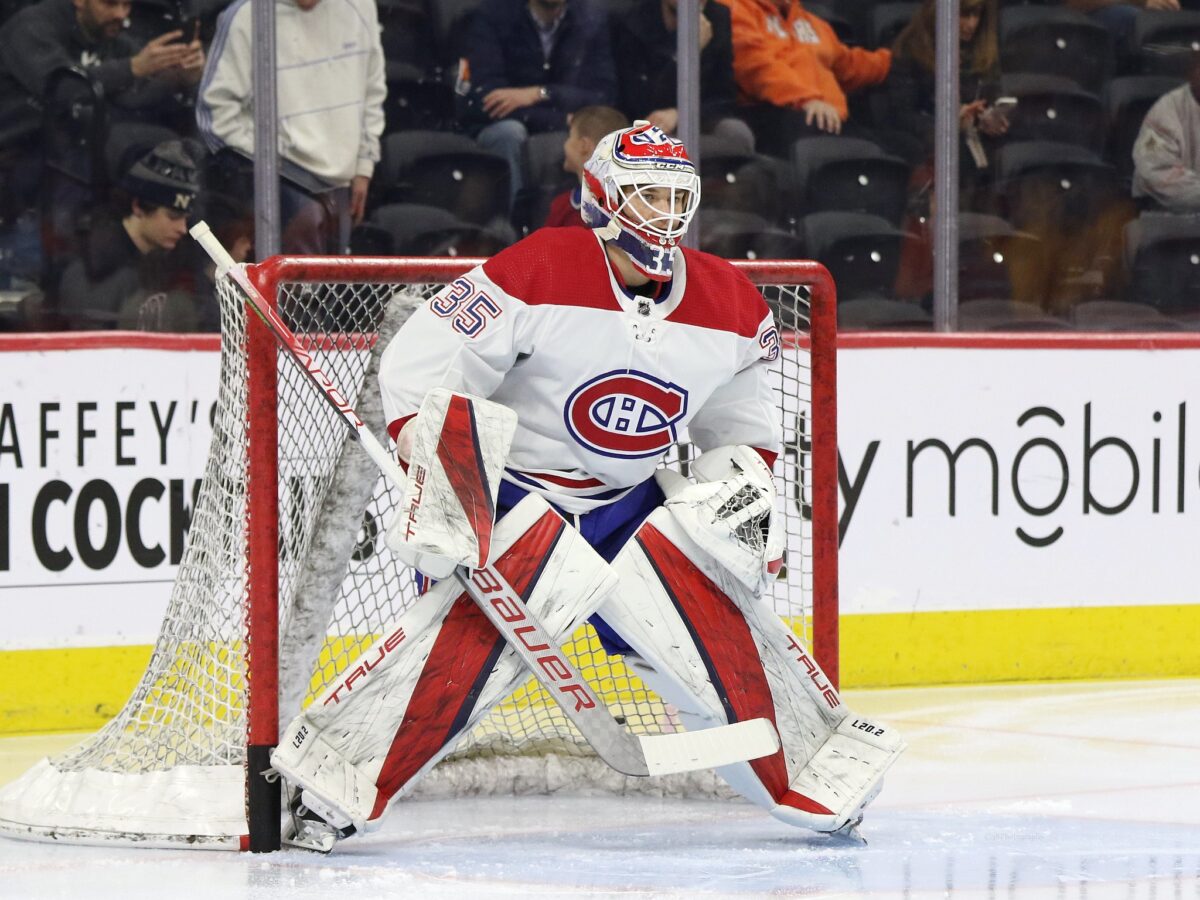 Sam Montembeault Montreal Canadiens