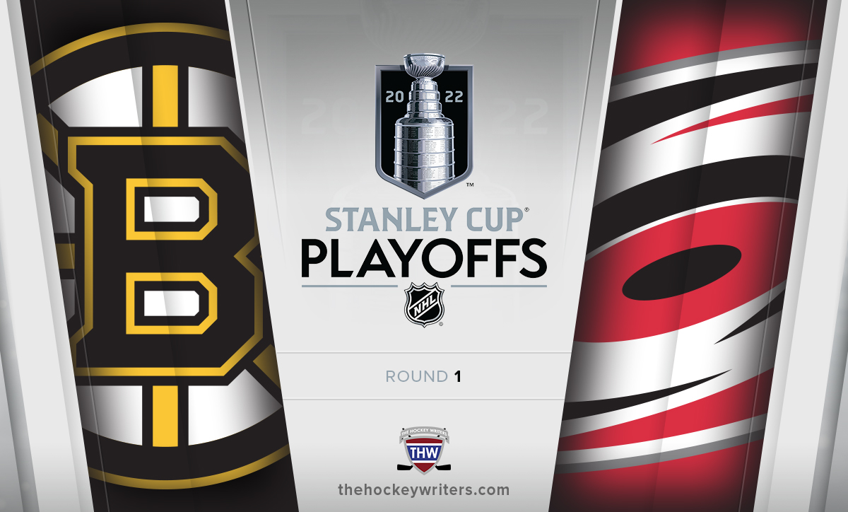 2022 NHL Stanley Cup Playoffs Boston Bruins Carolina Hurricanes