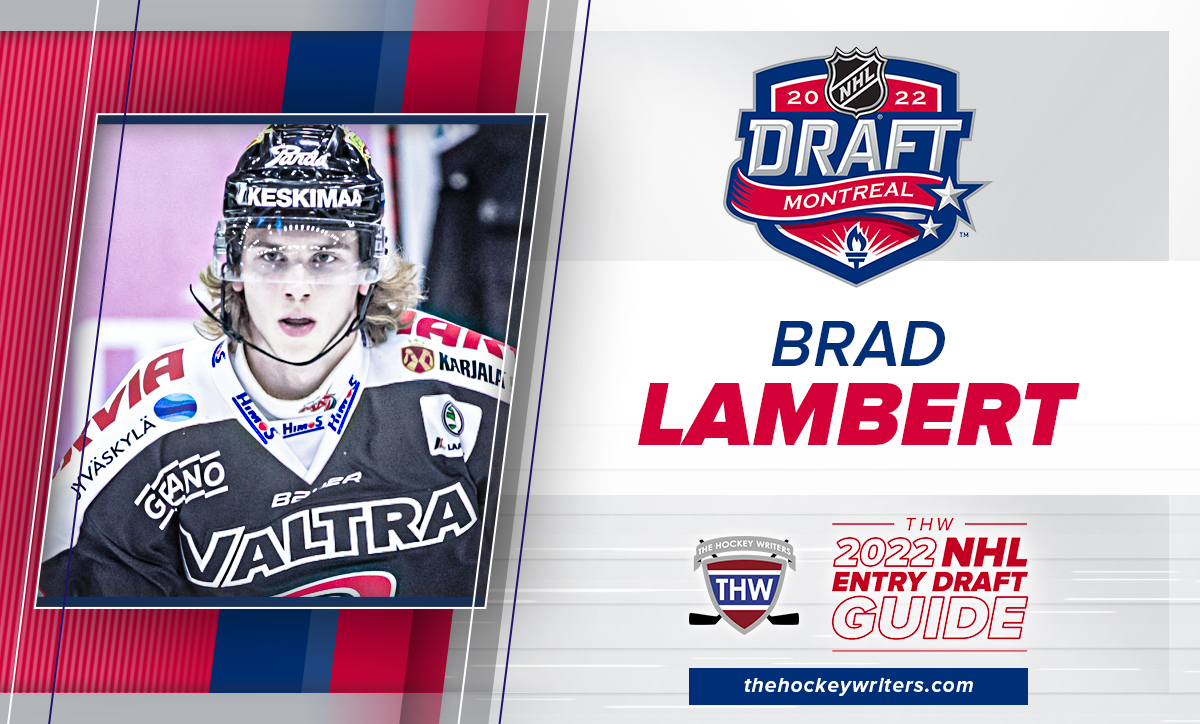THW 2022 NHL Entry Draft Guide Brad Lambert