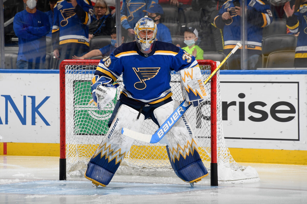 Charlie Lindgren St. Louis Blues