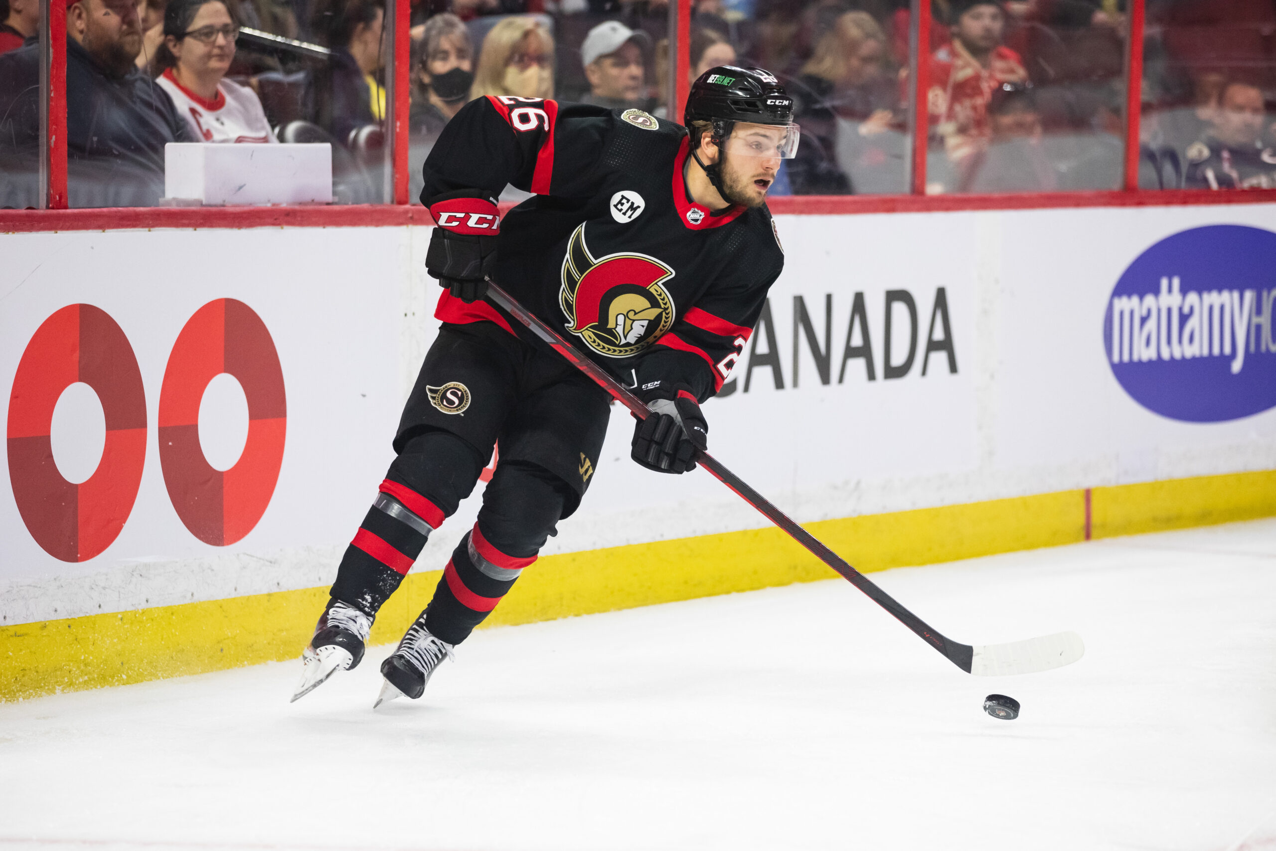 A more focused Thomas Chabot keys in on securing spot with Senators