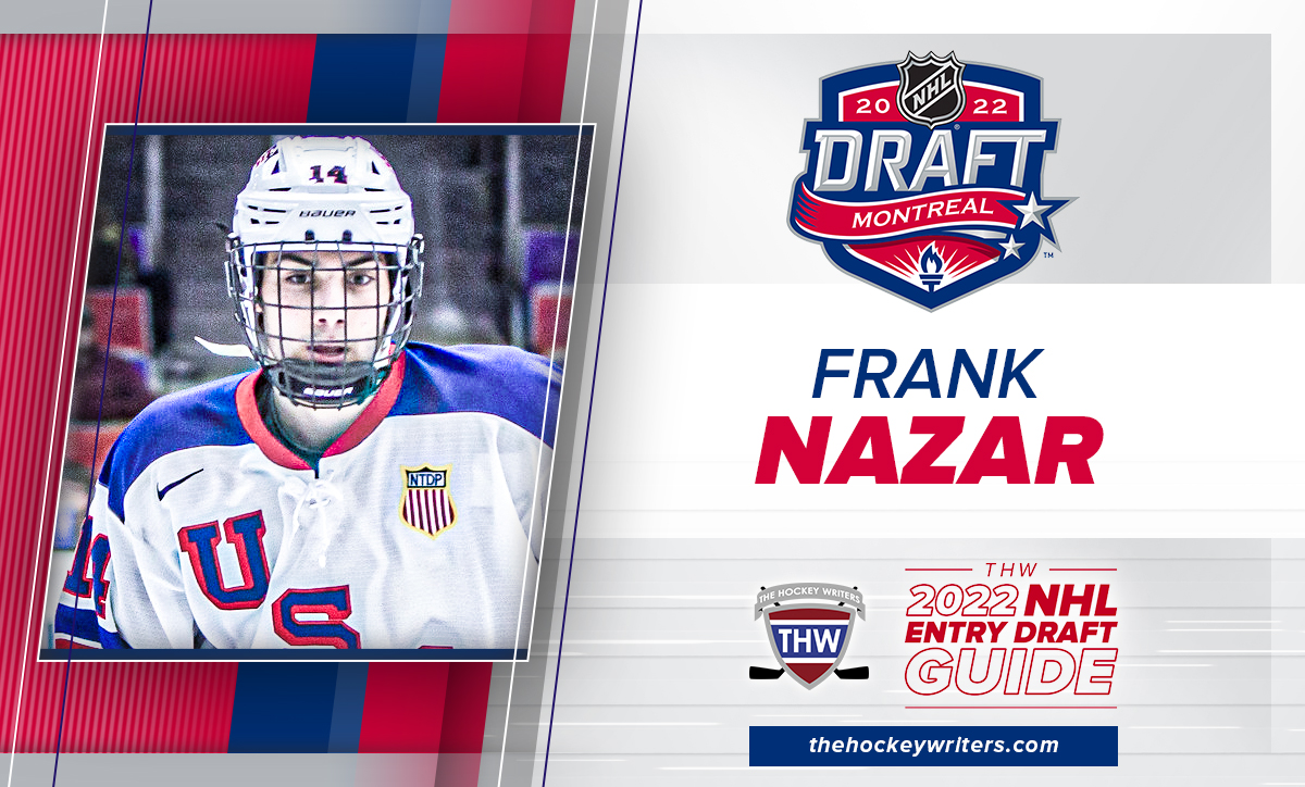 Chicago Blackhawks Draft Frank Nazar 13th Overall