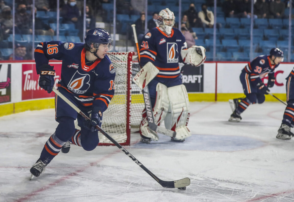 Fraser Minten Kamloops Blazers