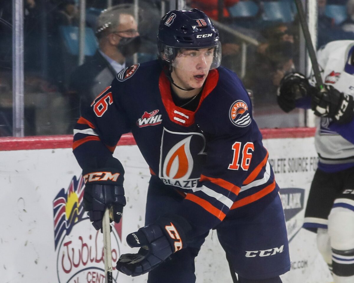 Fraser Minten Kamloops Blazers