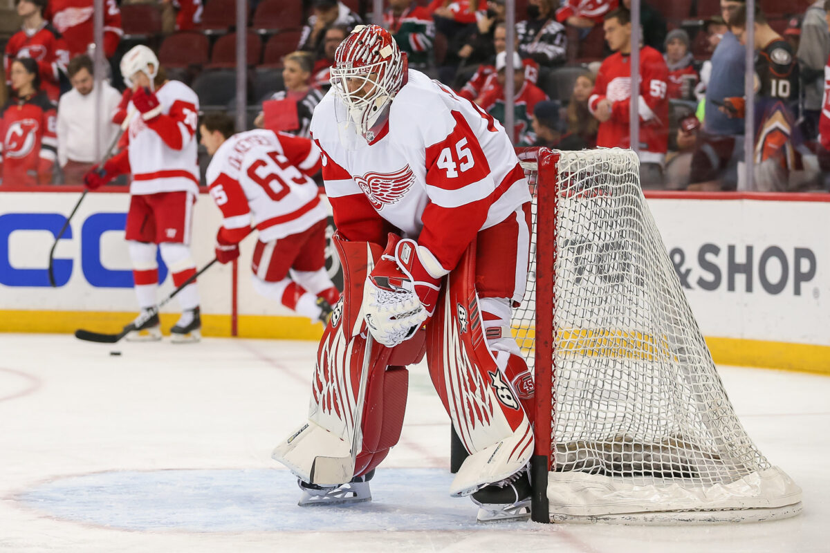 Magnus Hellberg Detroit Red Wings