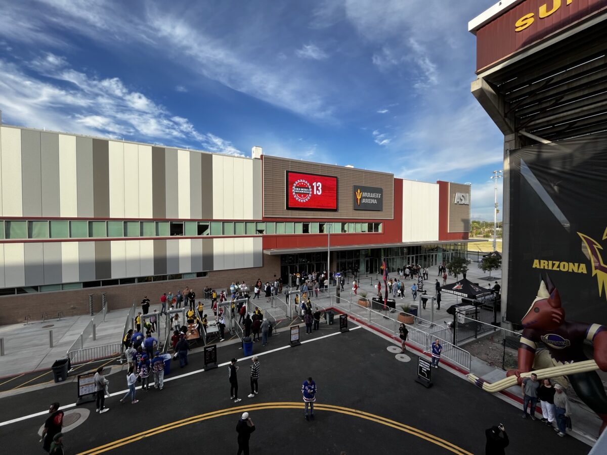 Mullett Arena, Arizona Coyotes, Arizona State University