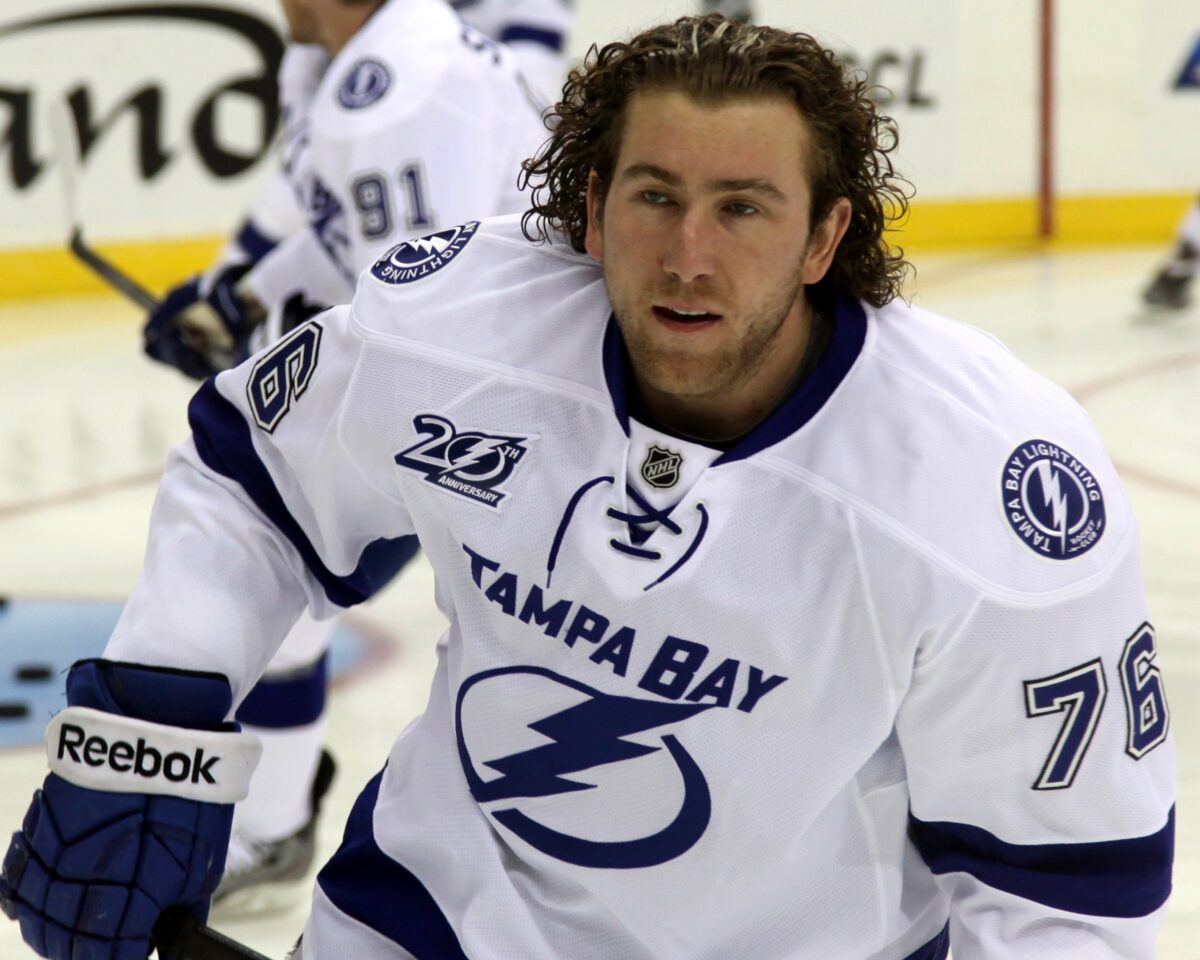 Pierre-Cedric Labrie Tampa Bay Lightning